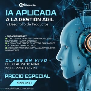 Curso IA Aplicada a la Gestión Ágil y Desarrollo de Productos
