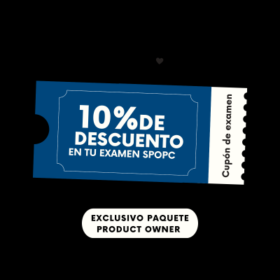 Exclusivo paquete Product Owner